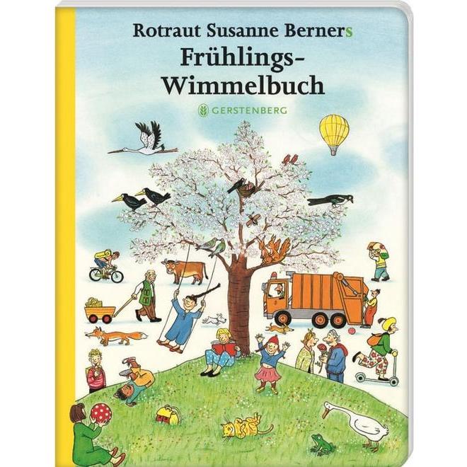 Frühlings-Wimmelbuch: Il Libro per Bambini di Rosso Signora Susanne Berner