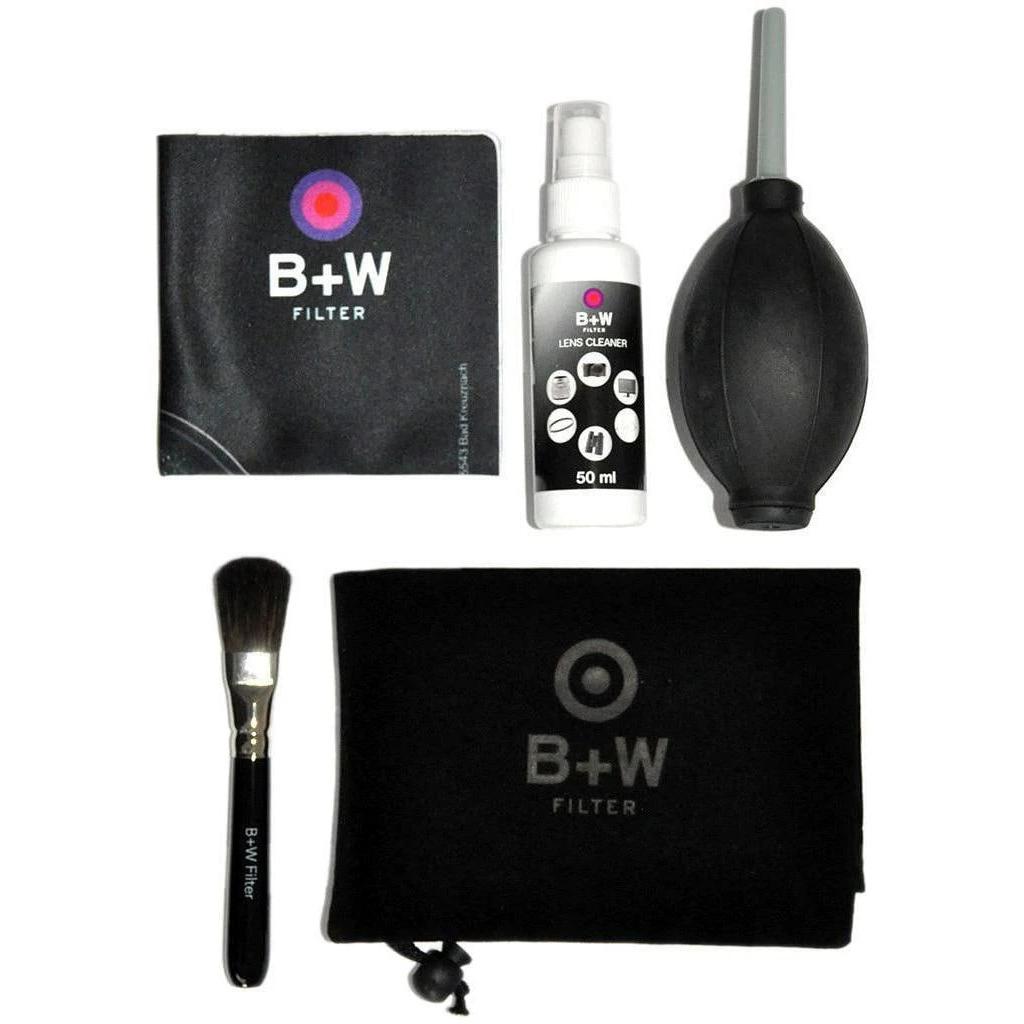 B+W Set di cura 5 pezzi, Pulizia fotocamera, Nero
