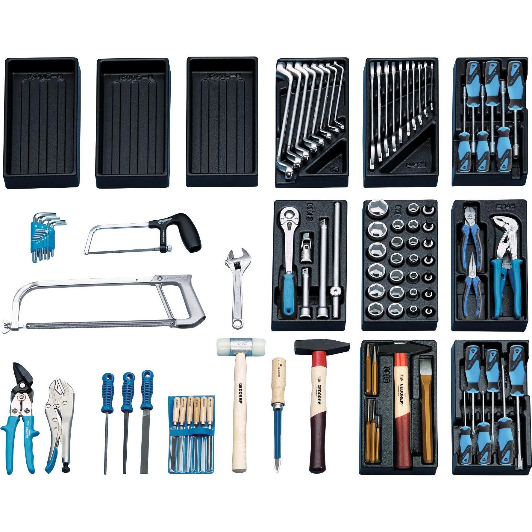 Gedore, Set Utensili Universali S 1400 G - 100 Pezzi