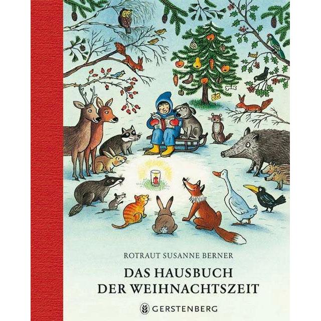 Das Hausbuch der Weihnachtszeit, Libro per bambini di Rosso Signora Susanne Berner