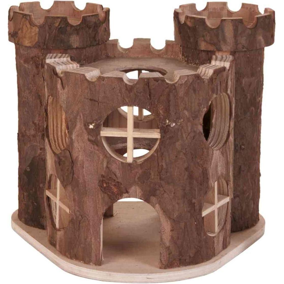Swisspet Trixie Matti Play Castle 17x15x12cm - Arredamento per Gabbie di Roditori