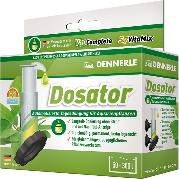 Dennerle: Set Ricambi Anelli Dosaggio e Diaframmi per Dosatore (Fertilizzante Acquario), Cura Acquario