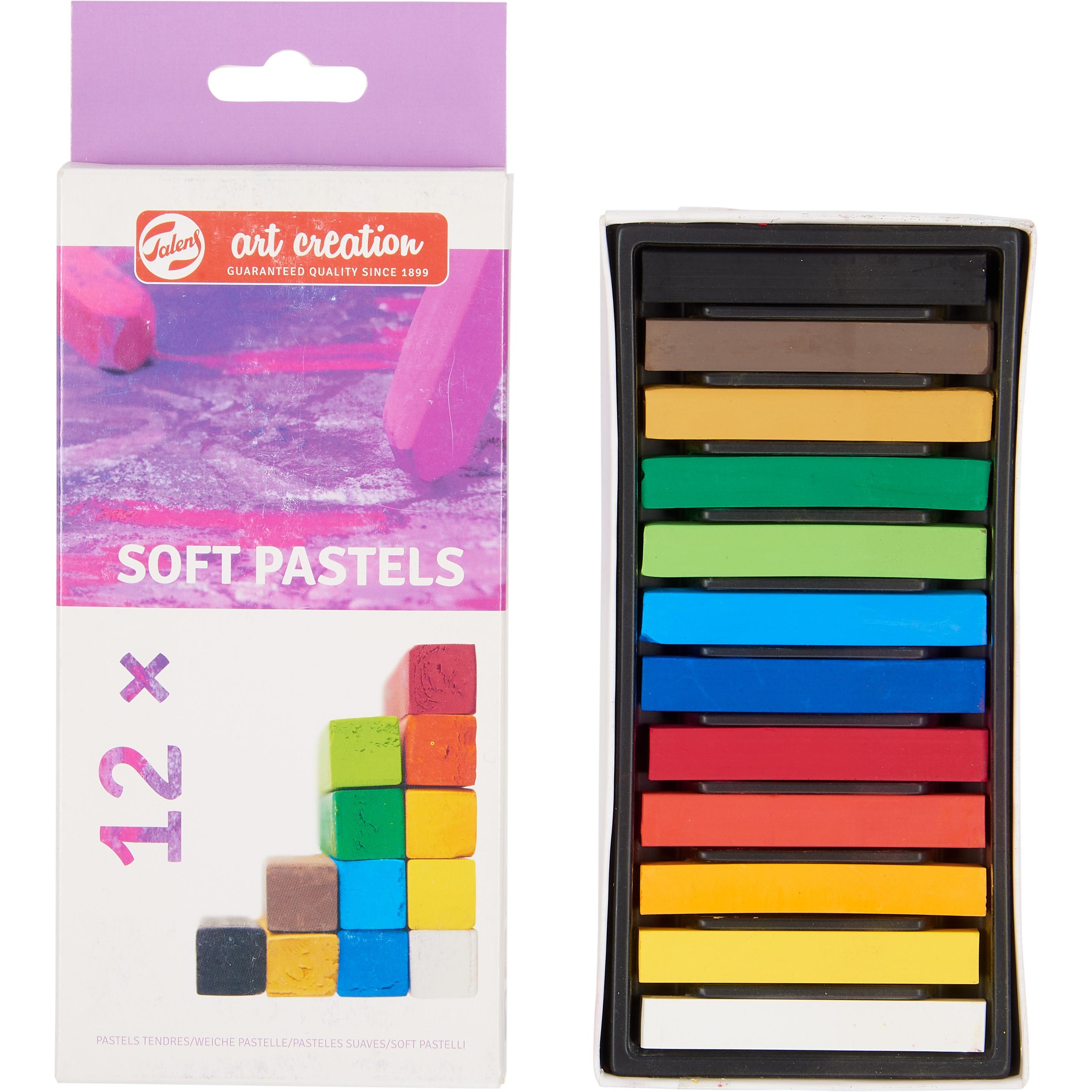 Talens: Set di Pastelli Morbidi Soft Pastels, 12 Colori