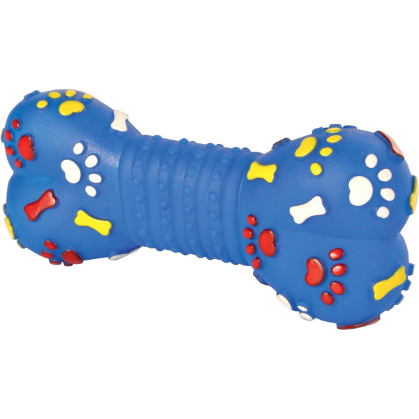 Trixie Osso 15cm con Squeaker (Gioco Snack per Cani)