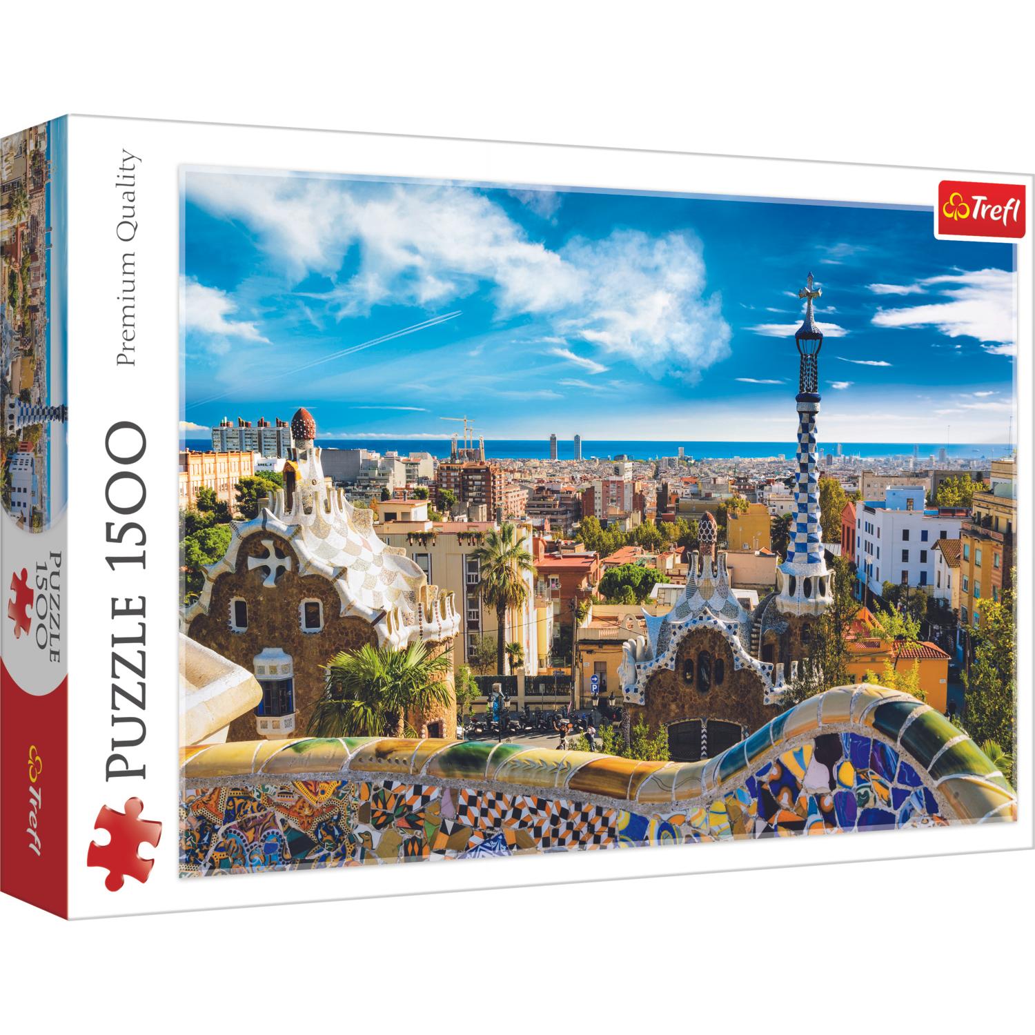 Puzzle Trefl Parco Güell: Barcellona (1500 pezzi)
