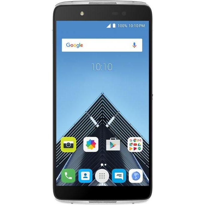 Alcatel Idol 4 (16 GB, Grigio Scuro, 5.20", Doppia SIM Ibrida, 4G), Smartphone, Grigio