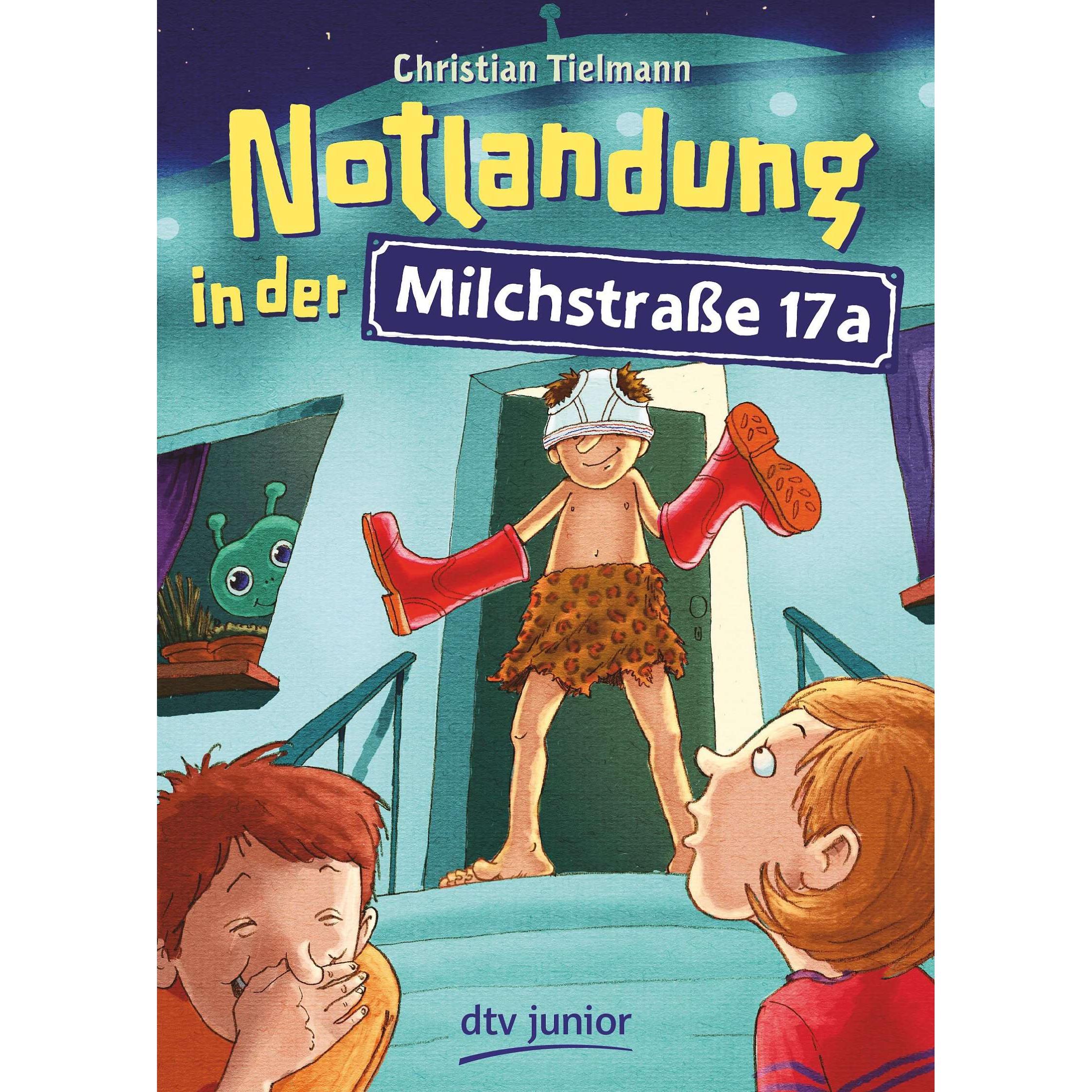 Notlandung in der Milchstrasse 17a, Libro per bambini di Christian Tielmann