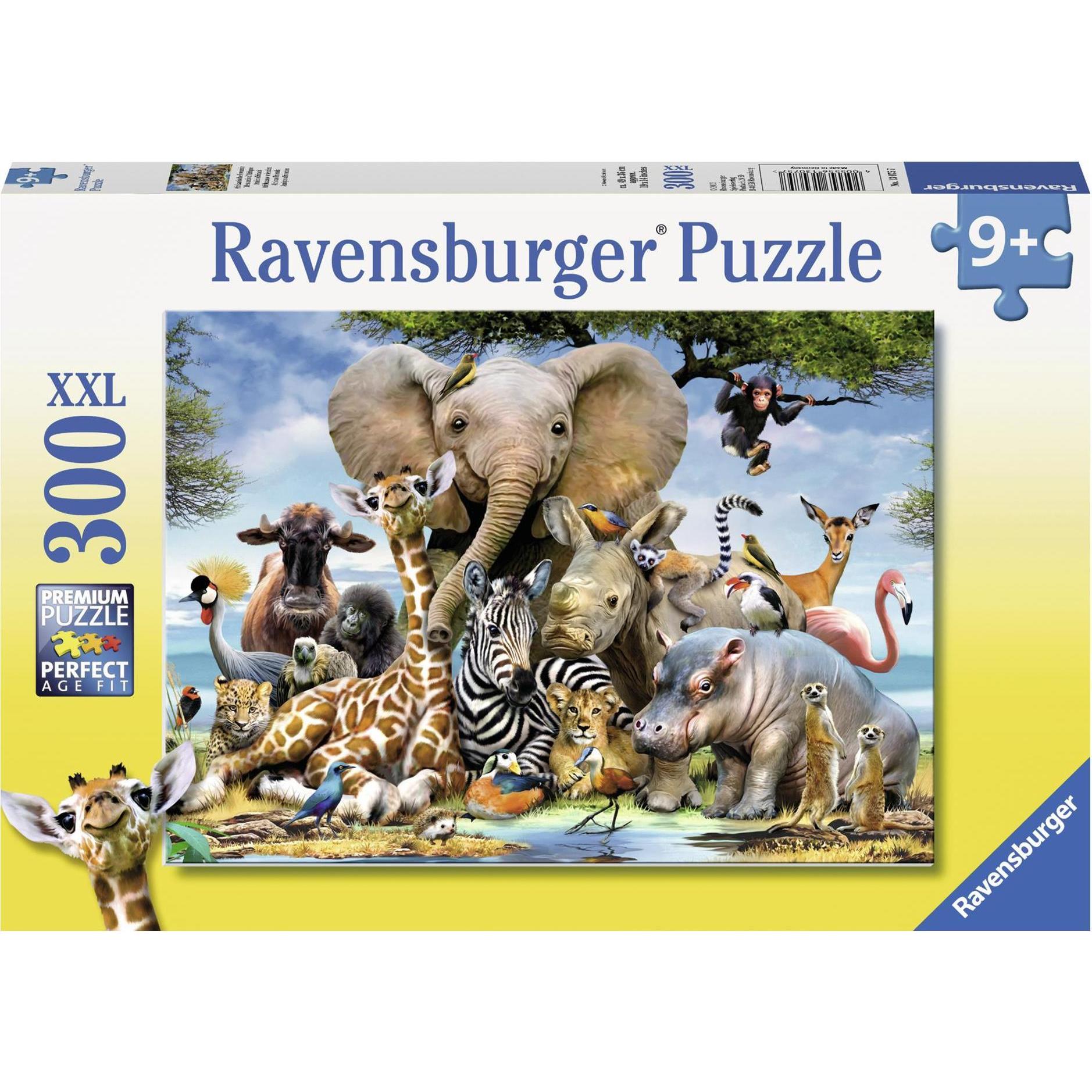 Ravensburger Amici Africani: Puzzle di 300 Pezzi