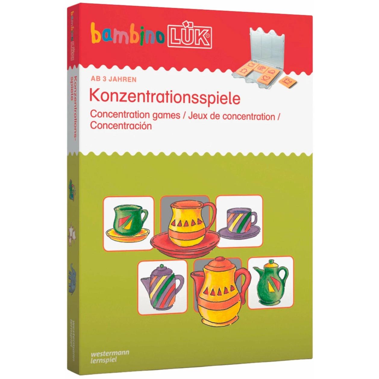 Lük Giochi di Concentrazione: Italiano, Tedesco, Inglese, Multilingue, Spagnolo, Francese