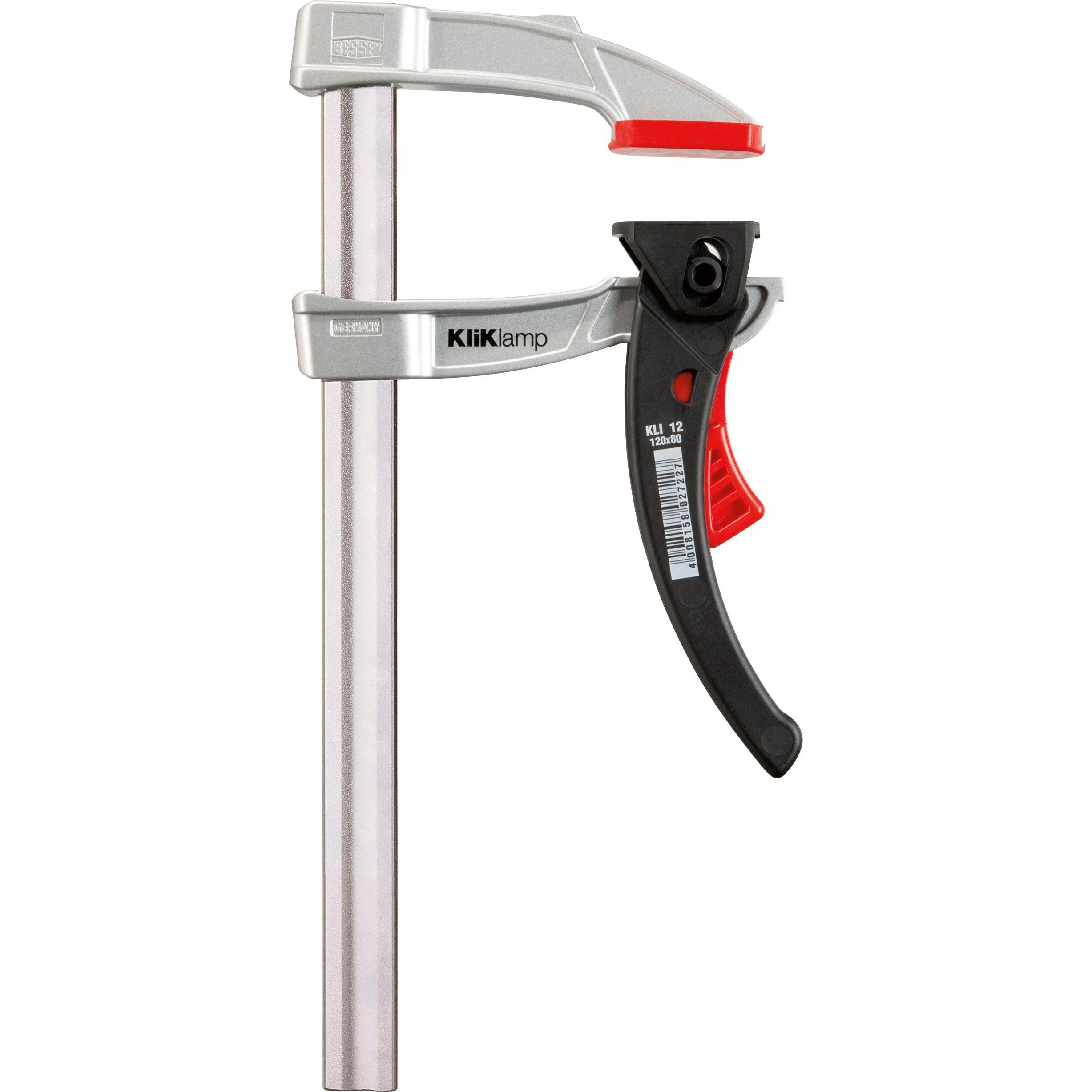 Bessey KLIKLAMP KLI16: Morsa, Strettoio e Morsetto Luminoso (160mm)
