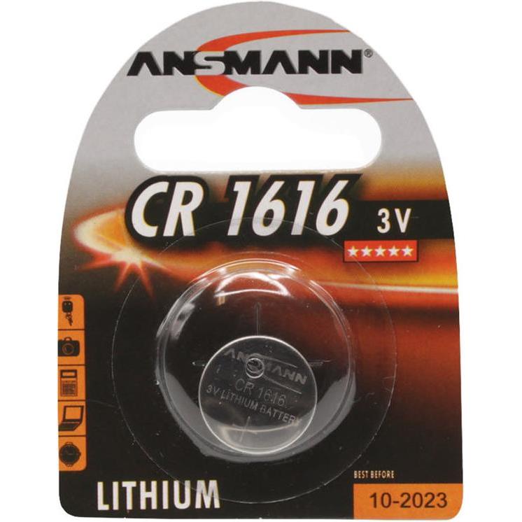 Ansmann Cr1616 (1 pz., CR1616), Batterie + pile