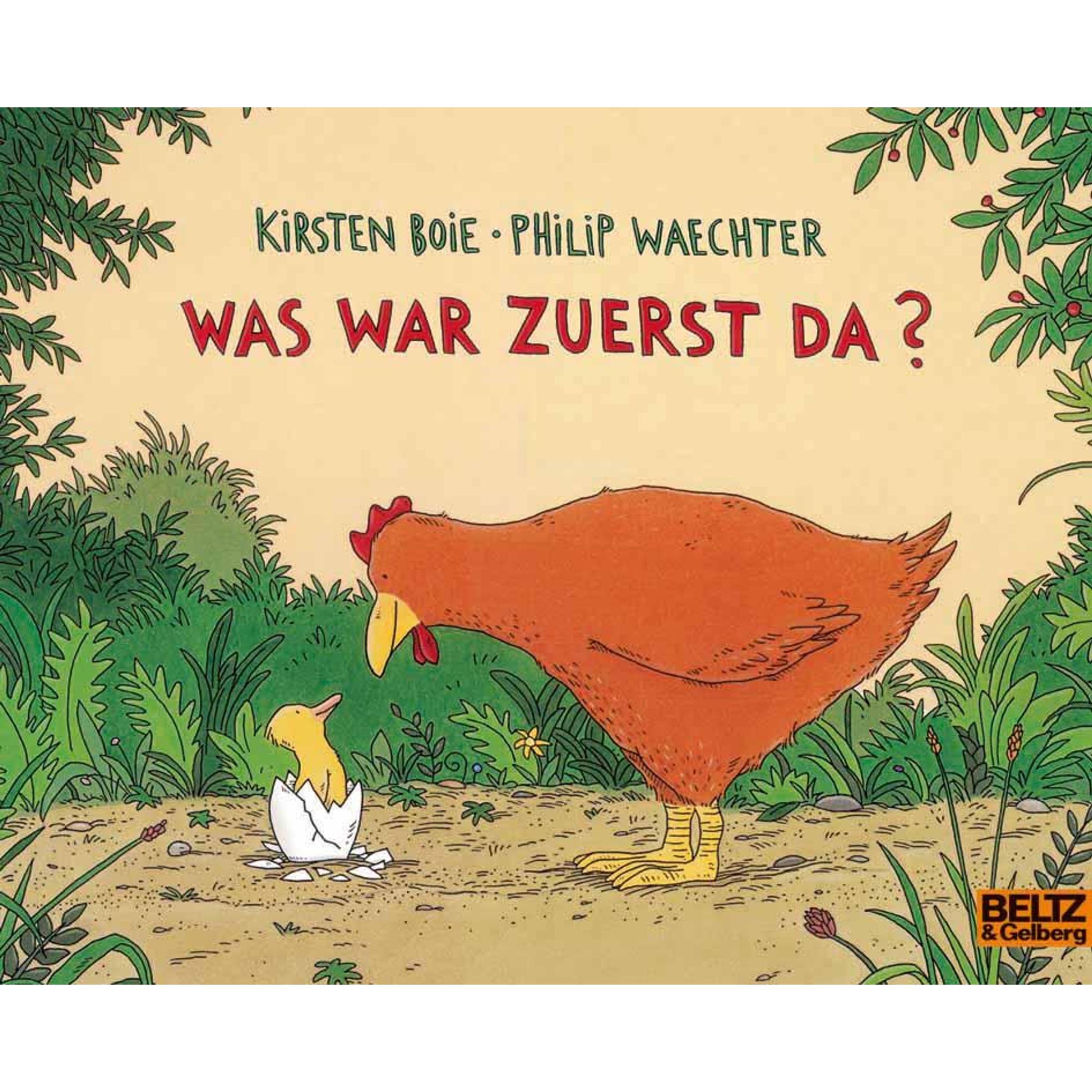 Was war zuerst da? - Libro per bambini di Kirsten Boie e Filippo Waechter
