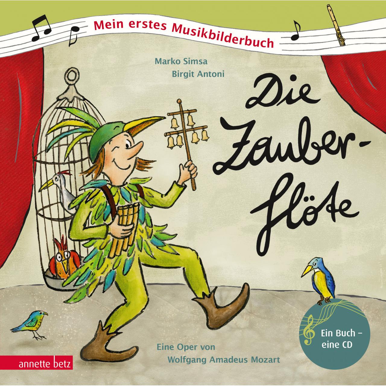Die Zauberflöte, Libro per bambini di Marko Simsa
