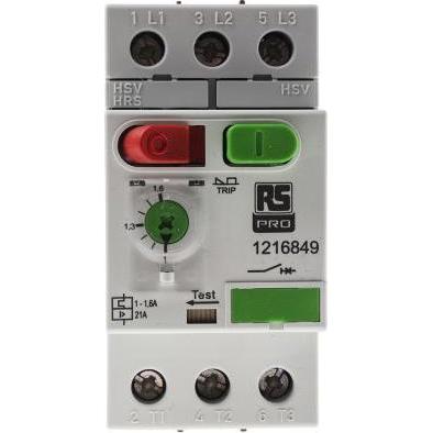 RS PRO Interruttore MS32-1.6: Protezione Motori Professionale