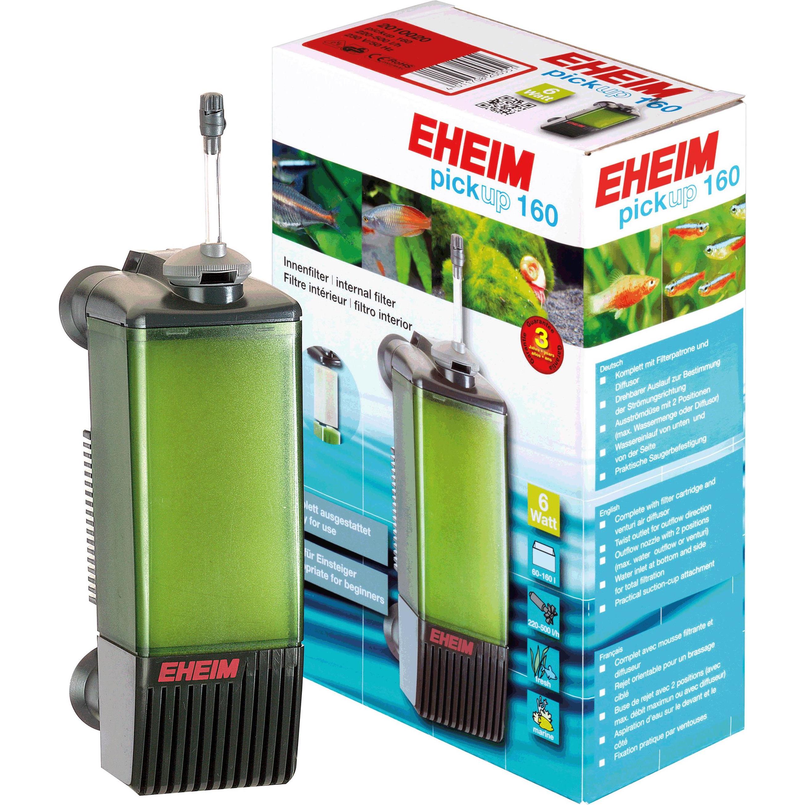 Eheim Pickup 160: Filtro Interno per Acquari (60 l, Dolce & Salata)