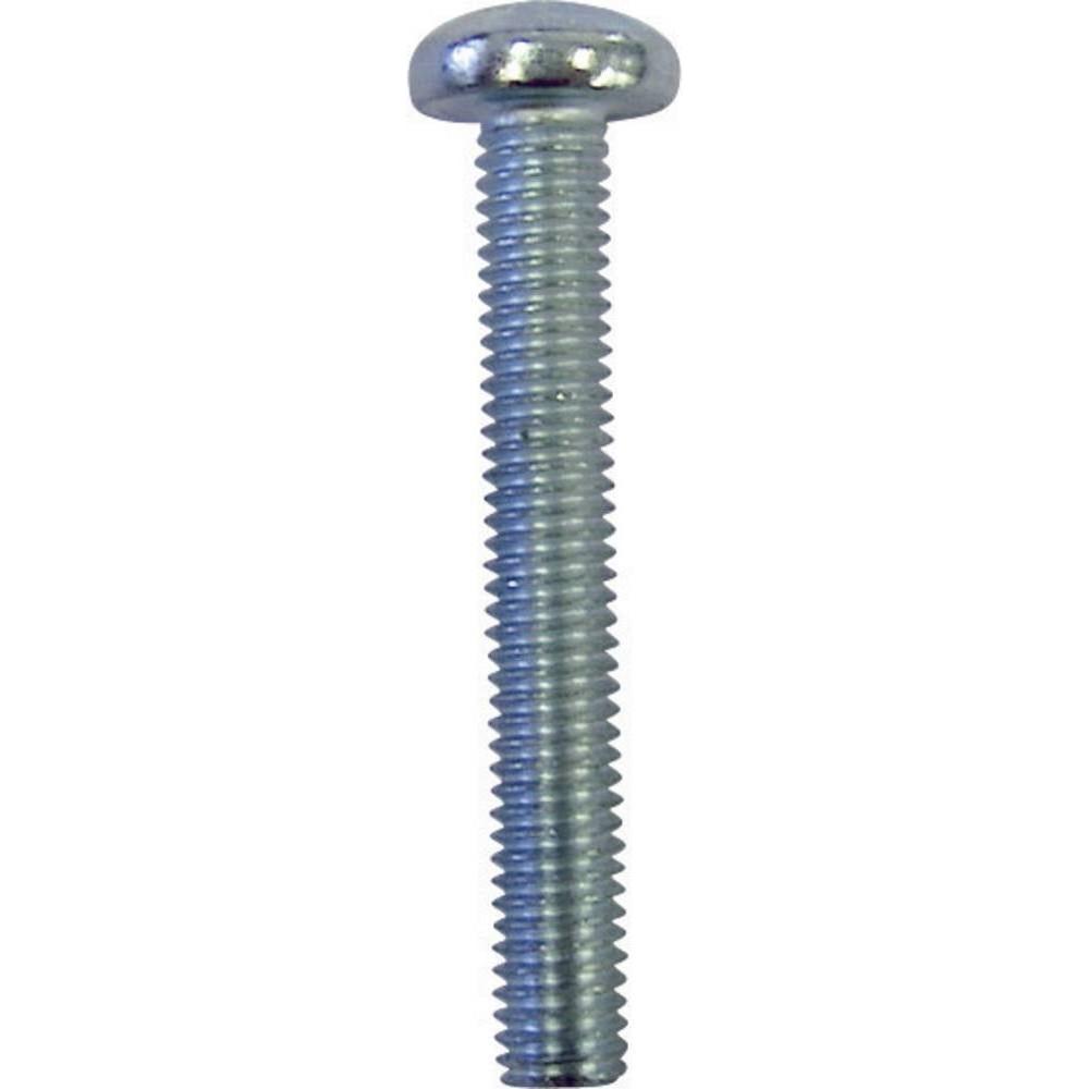 Toolcraft: Viti a Testa Ovale (20 Pezzi - 2 mm / 12 mm)