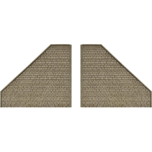 Vollmer H0: Modello Finito di Muro di Contenimento 481