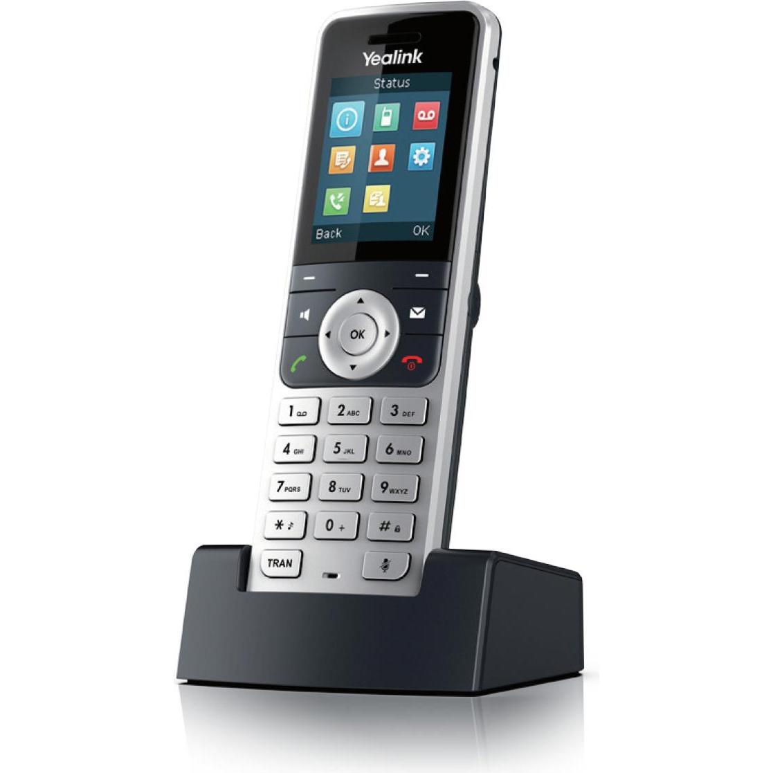 Yealink Cornetta W53H, Telefono, Argento