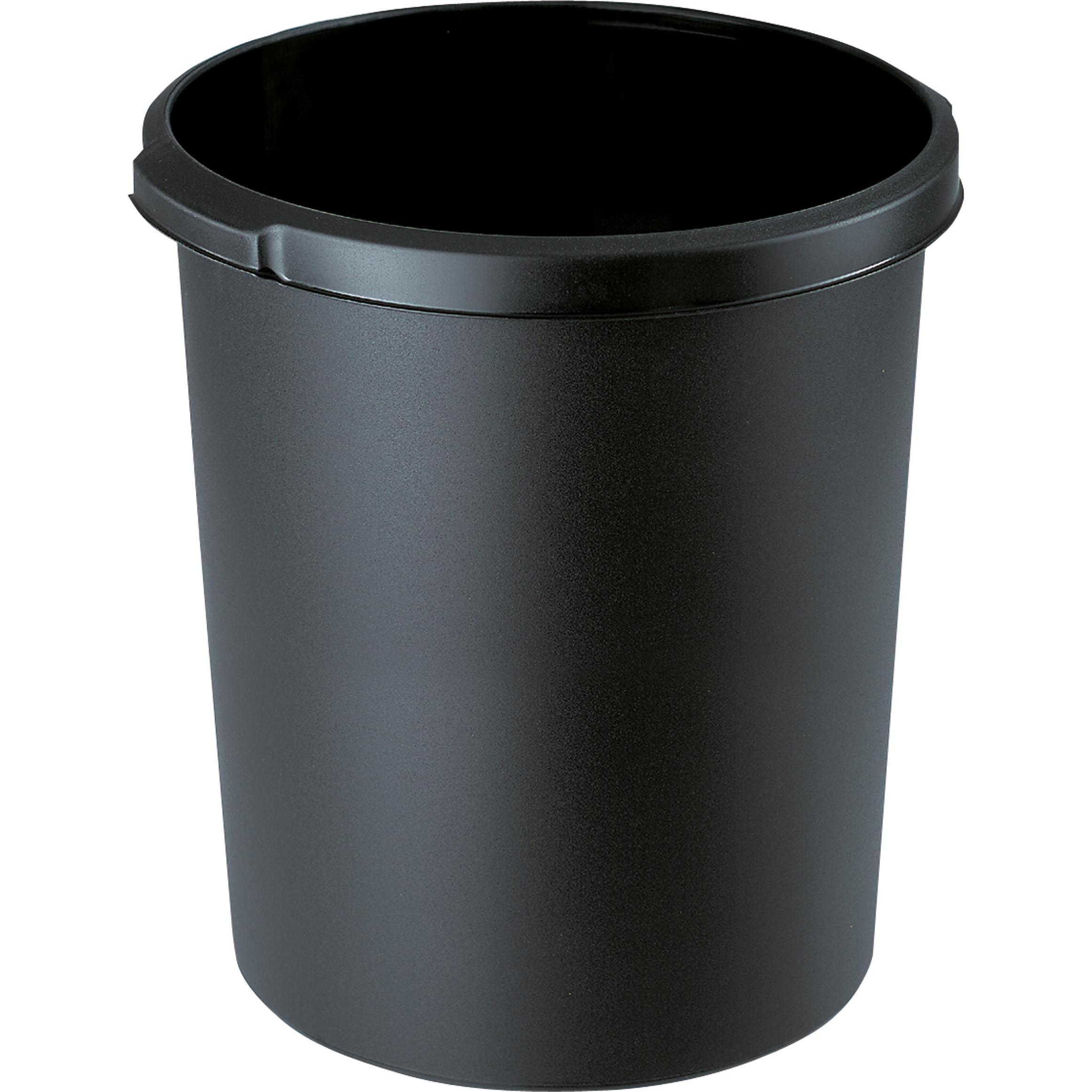 Han Luna: Pattumiera Nero - Capacità 30 Litri