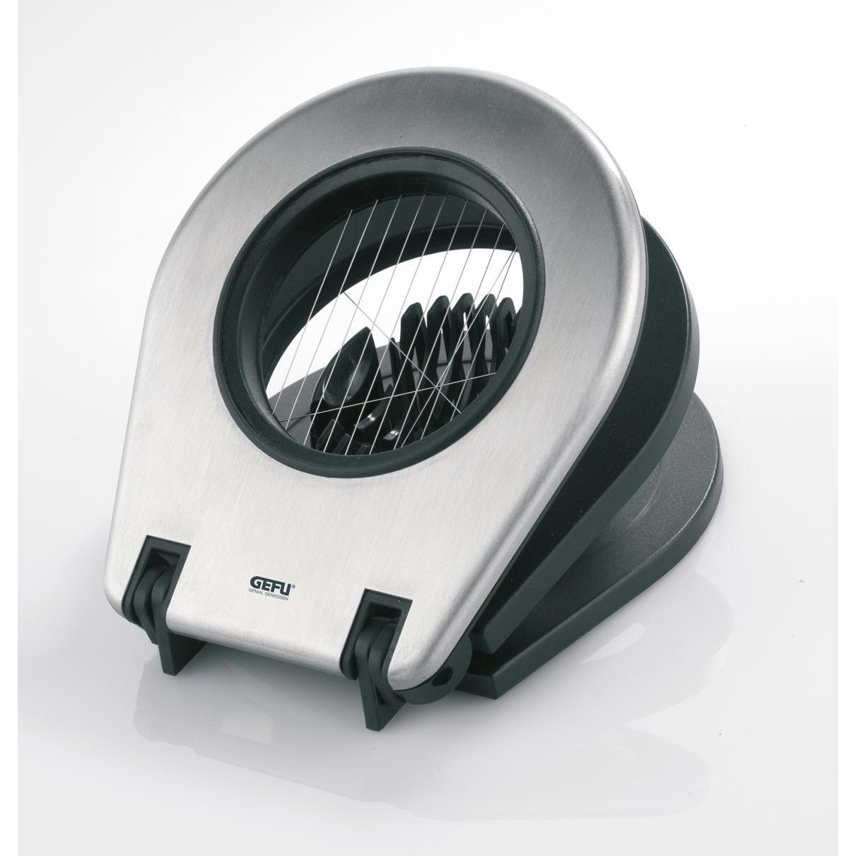 GEFU Duo: Grattugia Elettrica Nera per Uova