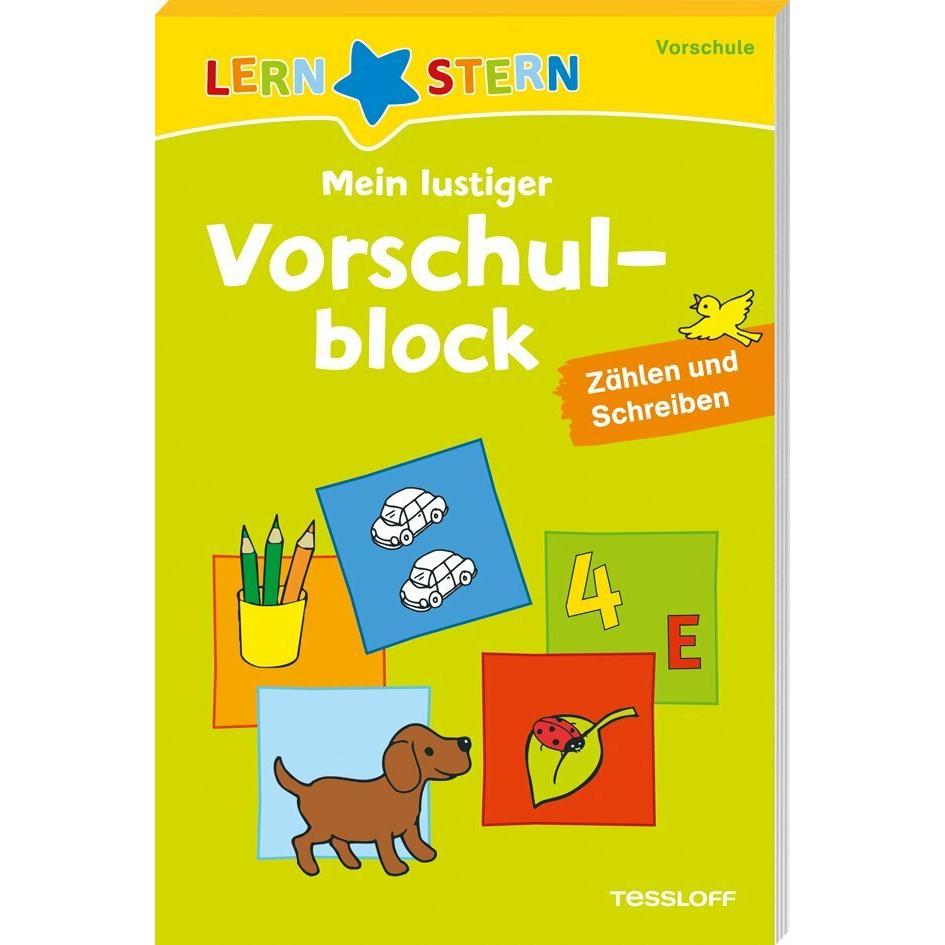 Lernstern: Mein lustiger Vorschulblock. Zählen und Schreiben, Libro sc