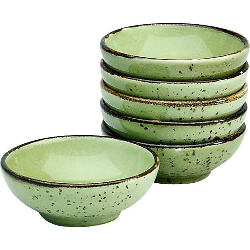 CreaTable Collezione Natura: Ciotola + Scodella, Verde