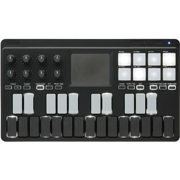 Korg Studio nanoKEY (Controllo), Controller MIDI, Nero