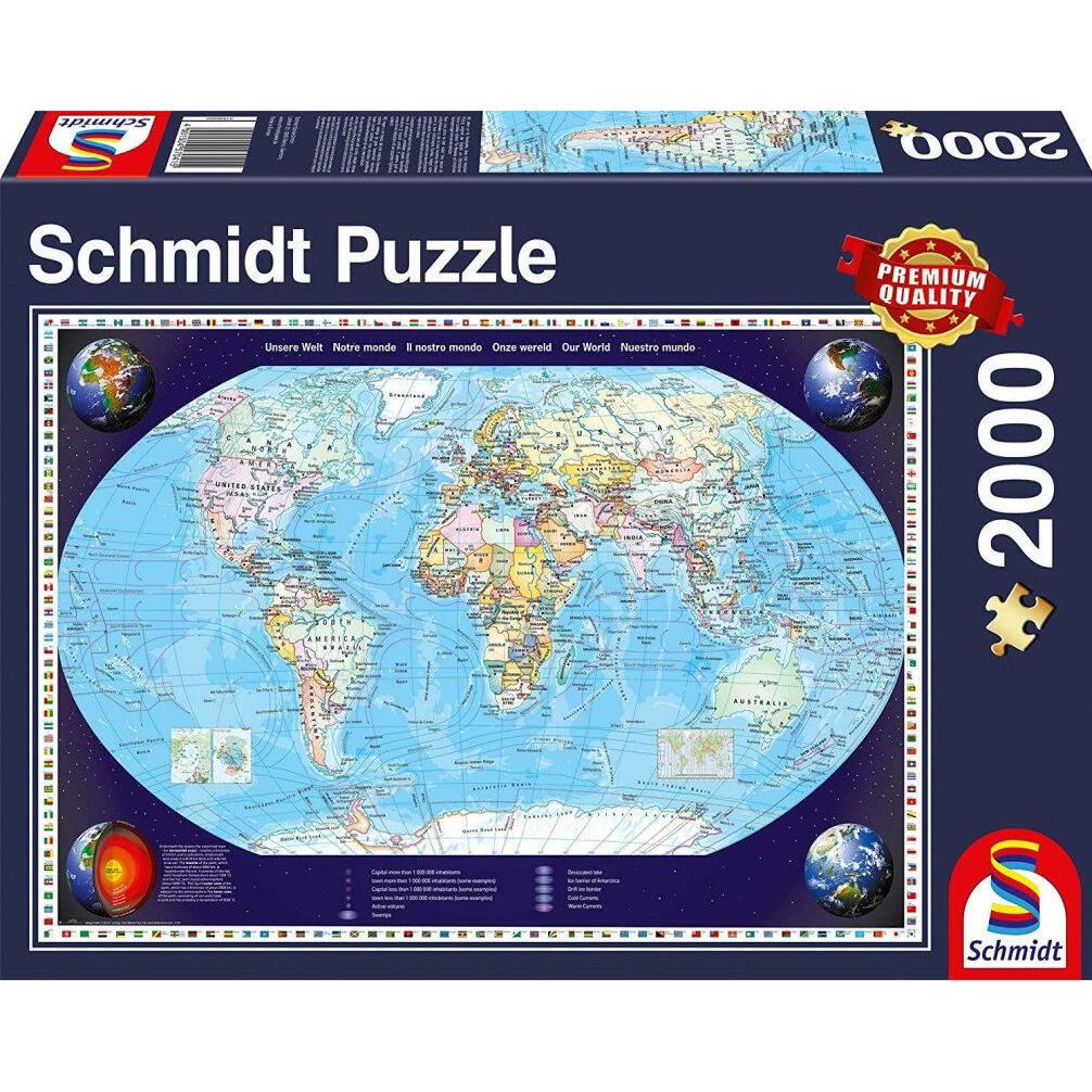 Schmidt Spiele: Il nostro mondo (2000 pezzi)