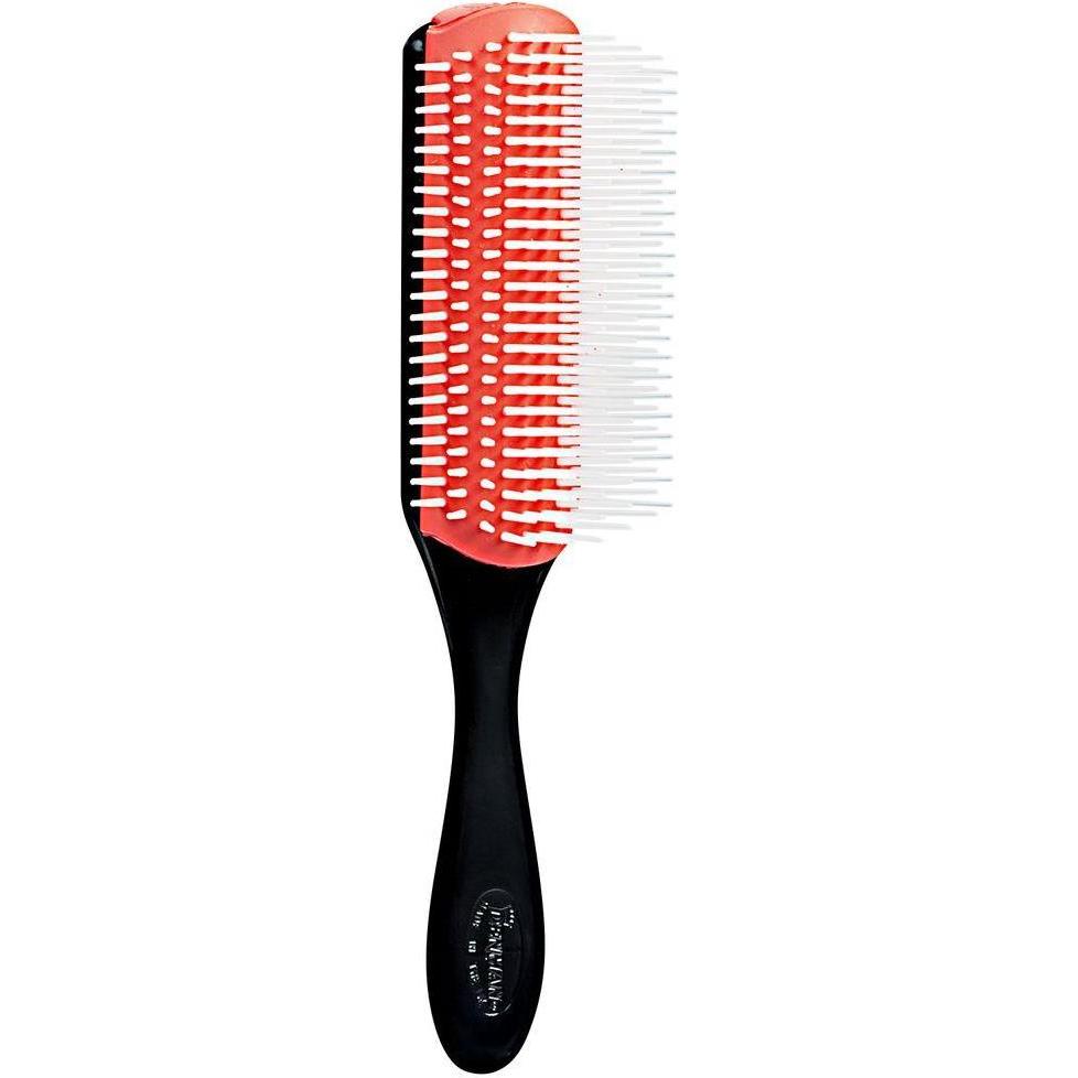 Denman D4: Spazzola + Pettine Rossa/Nera (9 File)