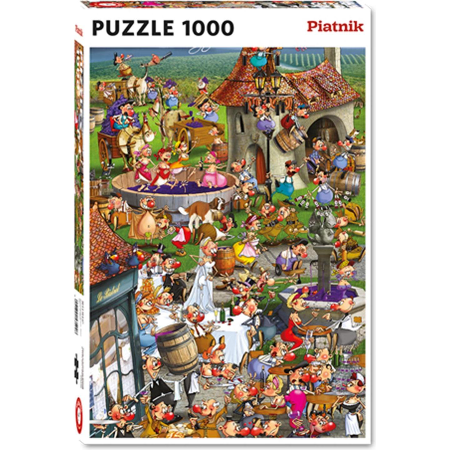 Piatnik Francois Ruyer: Un Puzzle di 1000 Pezzi per Amanti della Storia del Vino