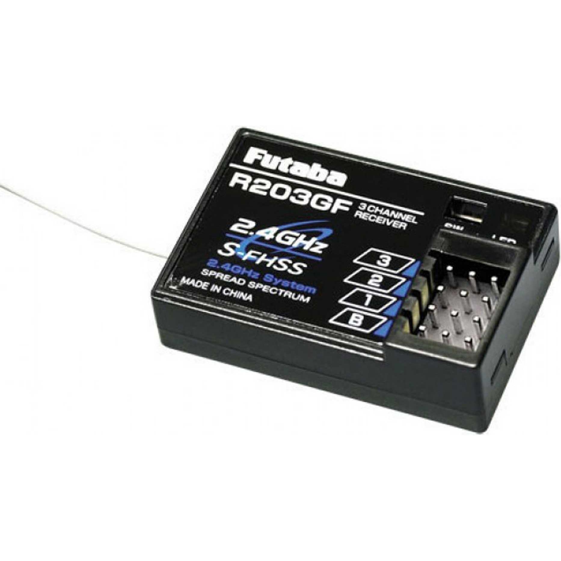 Futaba R203gf S-Fhss: Ricevitore 3 Canali 2.4 GHz