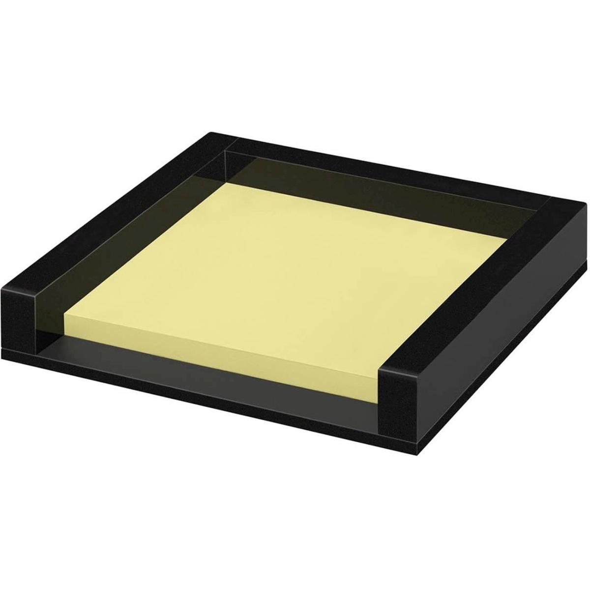 Wedo, Scatola Nero Ufficio (76x76mm) con Post-it