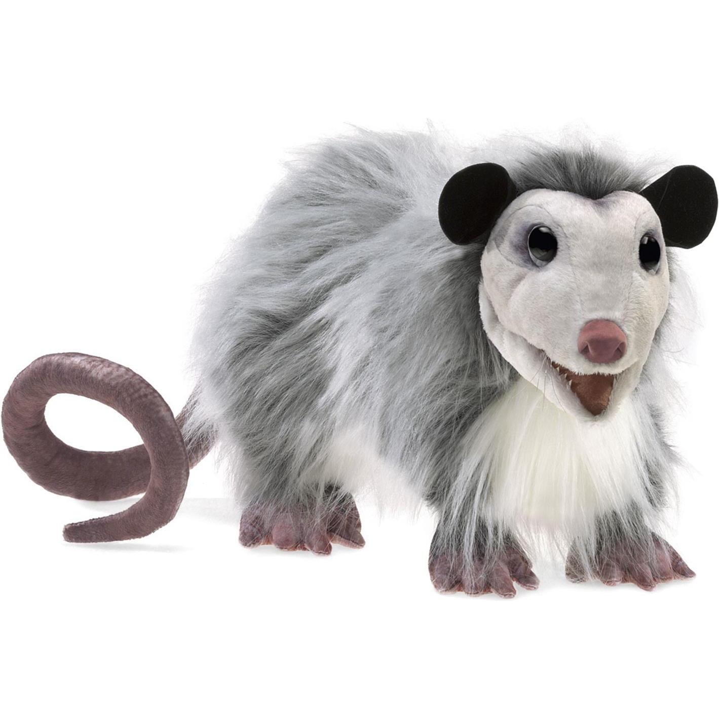 Folkmanis Opossum: Marionetta Realistica e Dettagliata