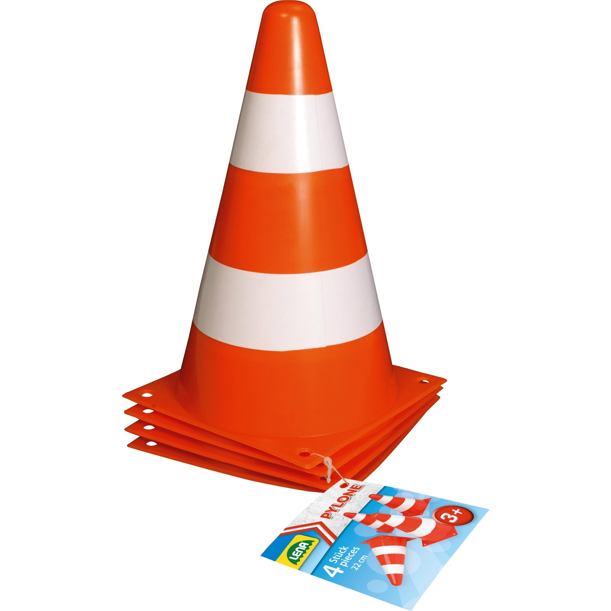 Lena: Set di 4 Coni di Traffico per Bambini