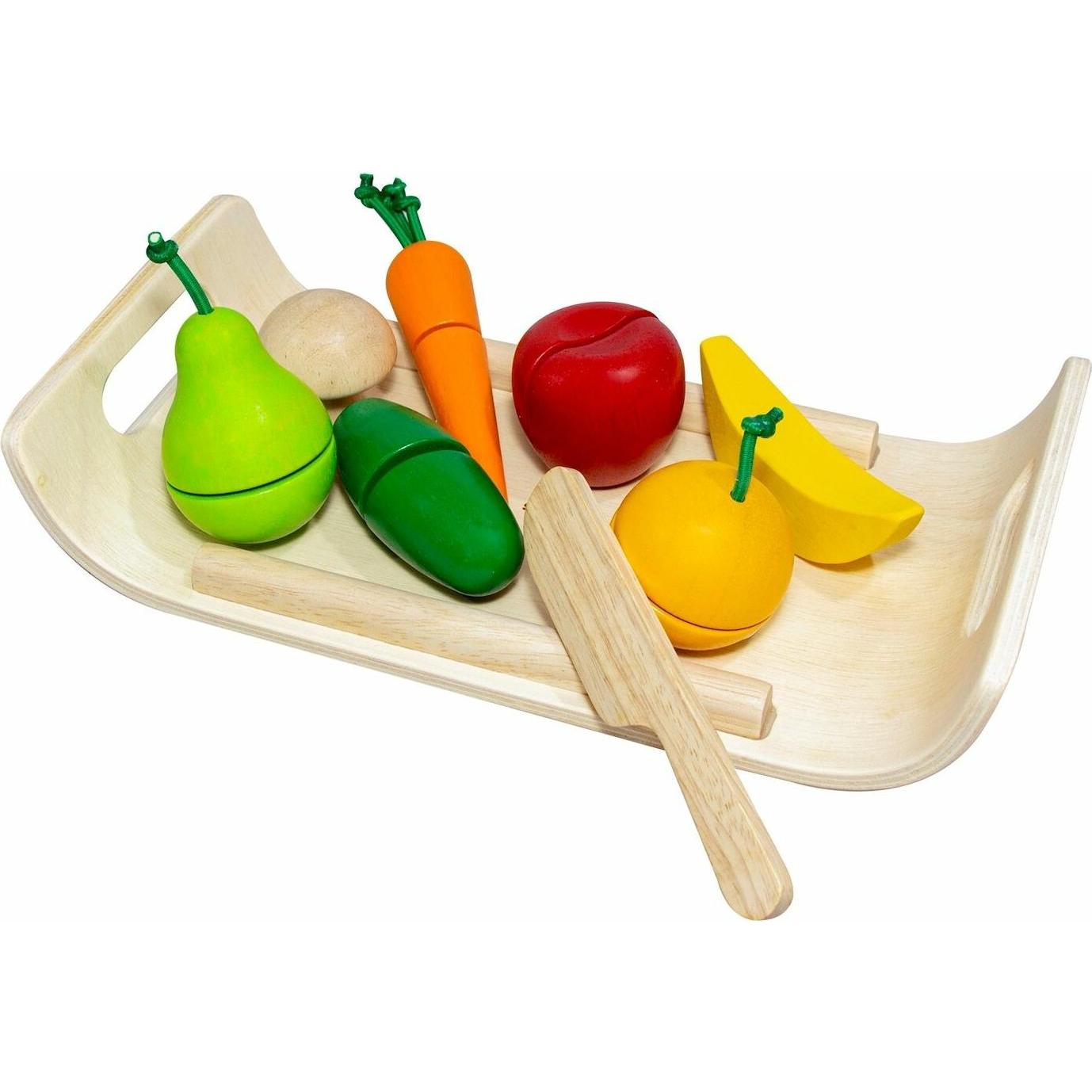 Plantoys: Set Accessori Supermercato Giocattolo con Frutta e Verdura