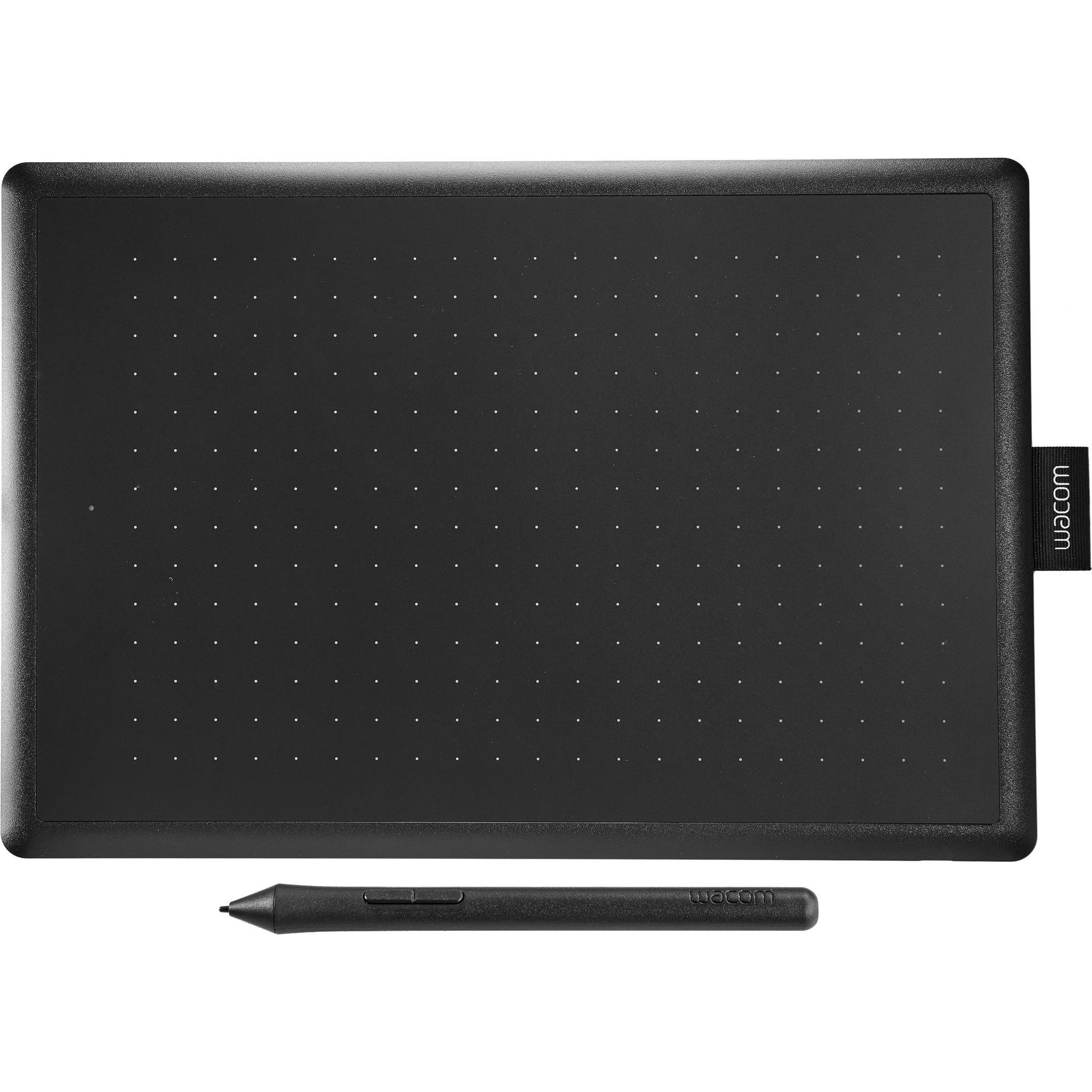 Wacom One M (10", 2540 lpi), Tavoletta grafica, Nero, Rosso