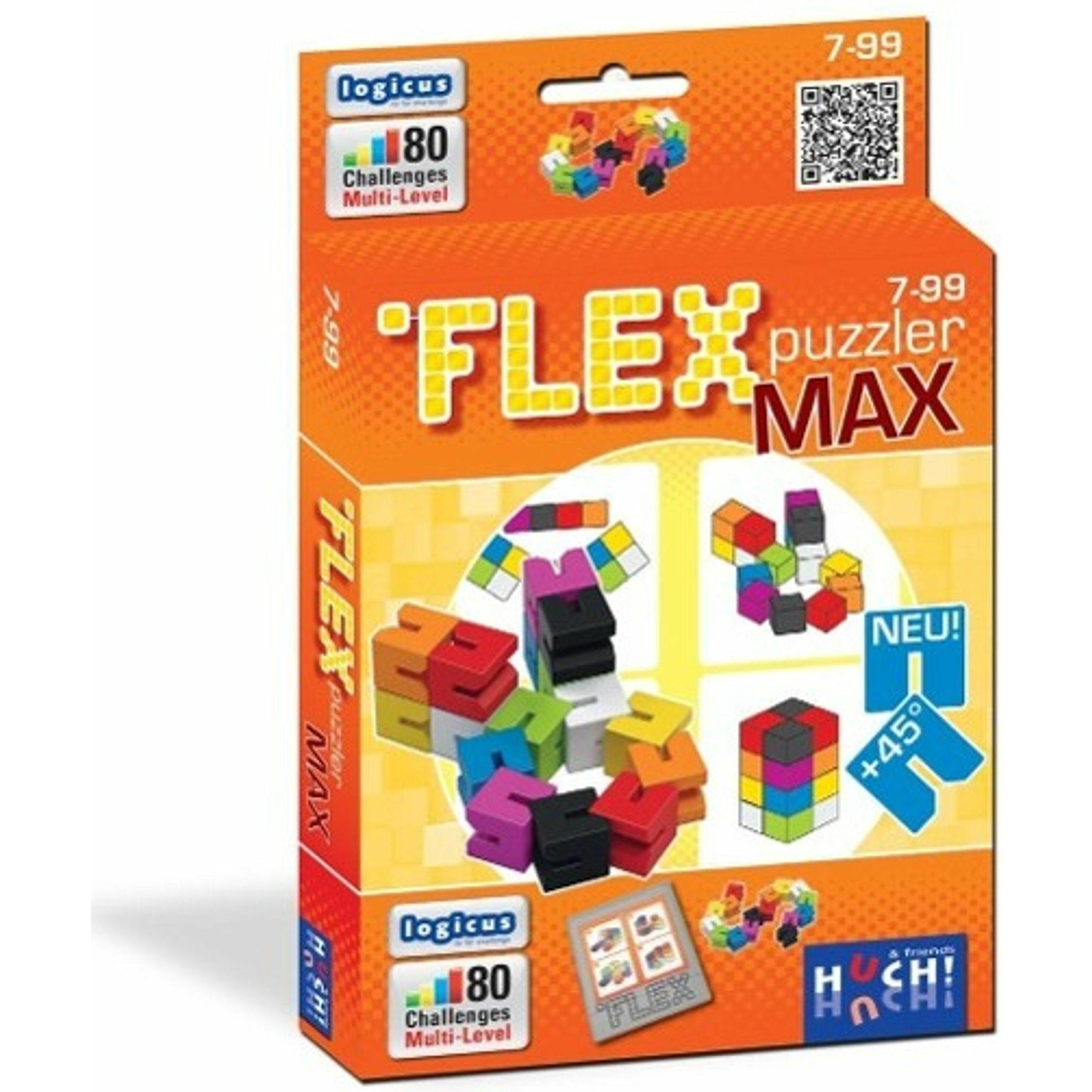 Huch Flex Puzzler Max: Il Rompicapo a Cubi (Tedesco, Francese, Inglese)