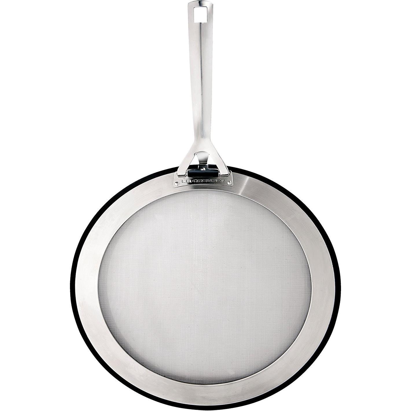 Le Creuset Paraspruzzi: Accessori Argentati per Padelle e Pentole