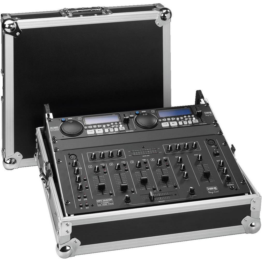 Img Stage Line Volo MR919DJ (Mixer audio), Bauletti + Case audio, Nero, Argento