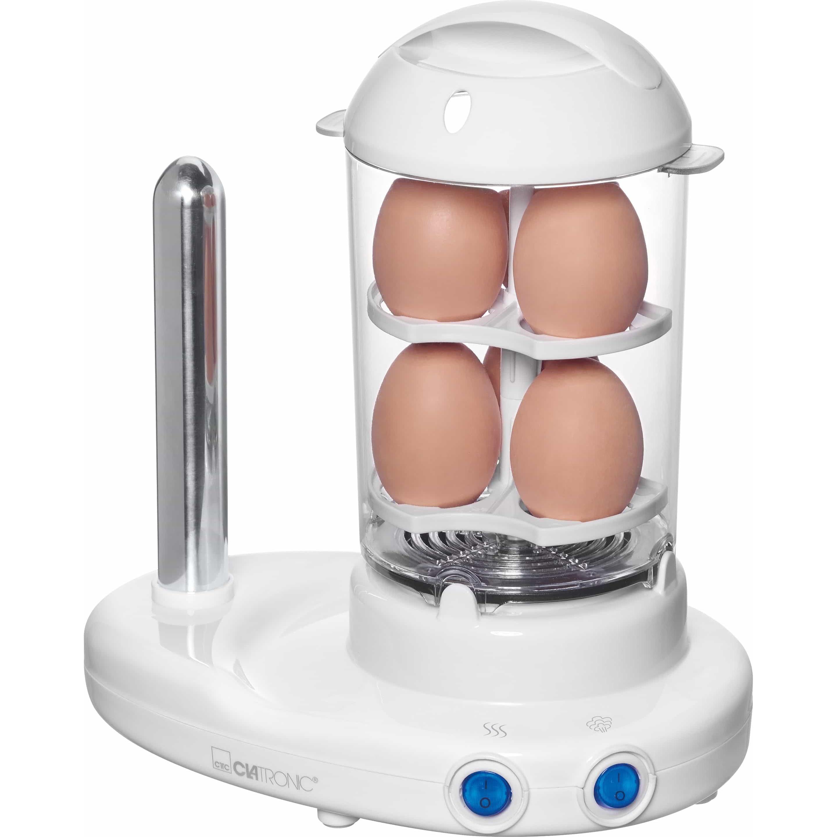 Clatronic HDM 3420 EK: Hot Dog Maker e Cuociriso in Bianco