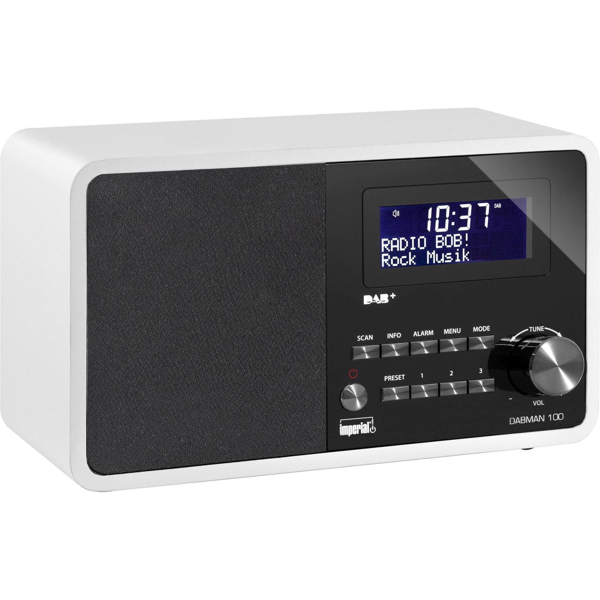 Imperial Dabman 100 (DAB, FM), Radio, Bianco