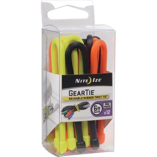 Nite Ize, GearTie: Fascette in Plastica (12pz, 152.40mm)