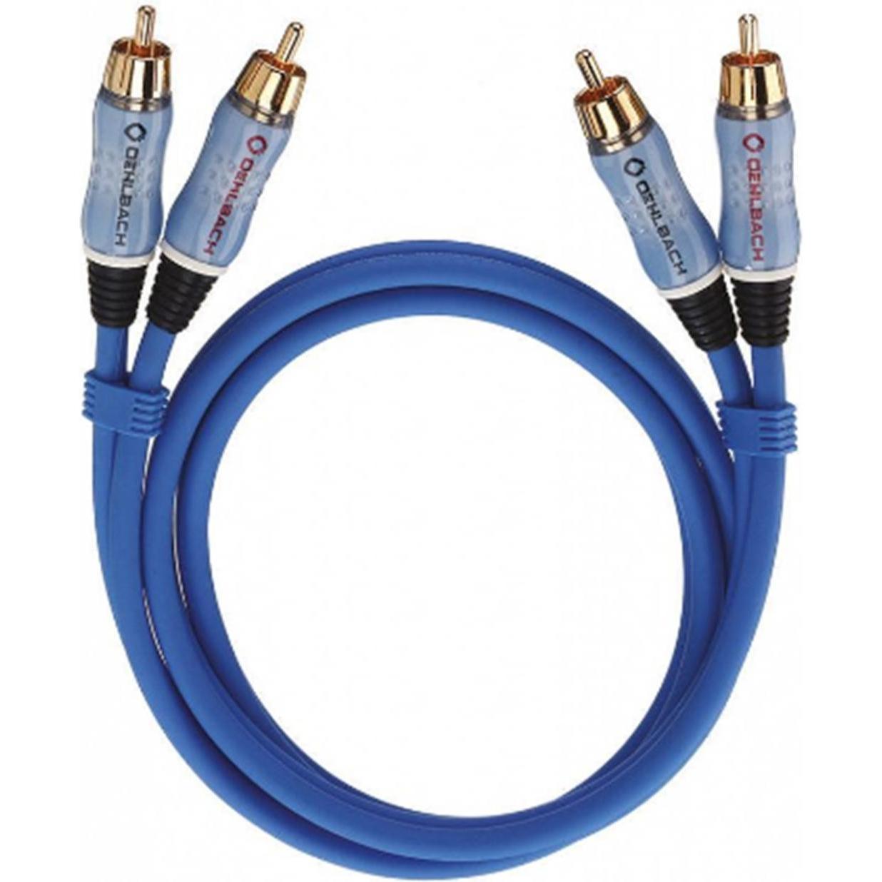 Oehlbach Battere (2 m, Cinch), Cavo audio