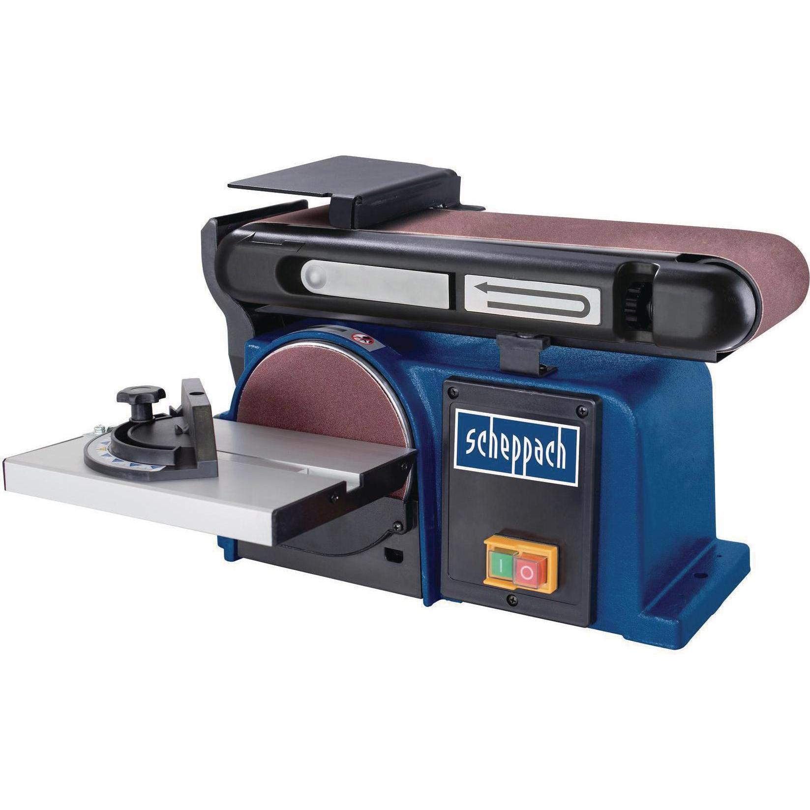 Scheppach BTS800: Rettificatrice Multifunzione (Levigatrice a Nastro, Disco, Tritacarne)