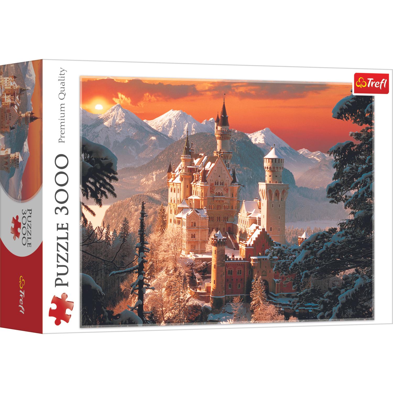 Trefl Castello di Neuschwanstein in inverno (3000 pezzi)