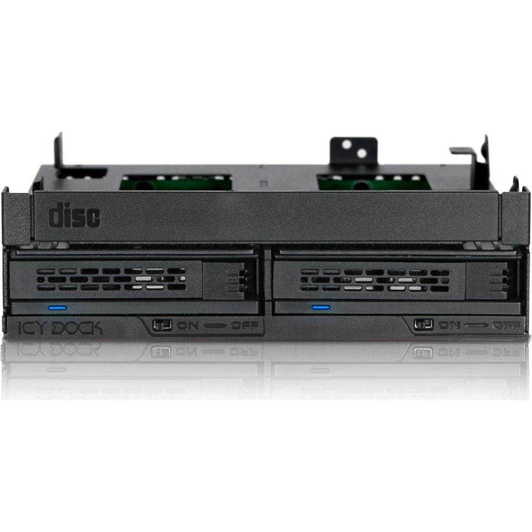 Icy Dock 1x sottile/2x 2.5" MB723SPO-B, Accessori per dischi rigidi