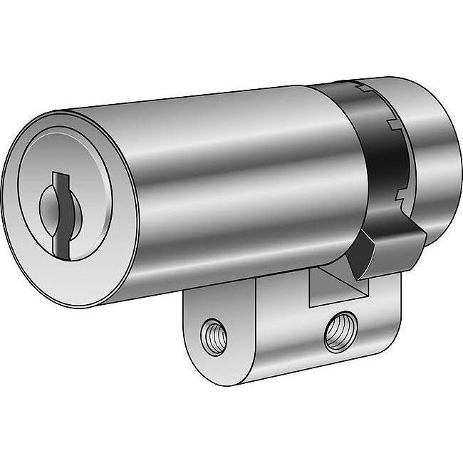 Kaba: Cilindro Mezzo Profilato Tipo 1514 - Ottone Nichelato