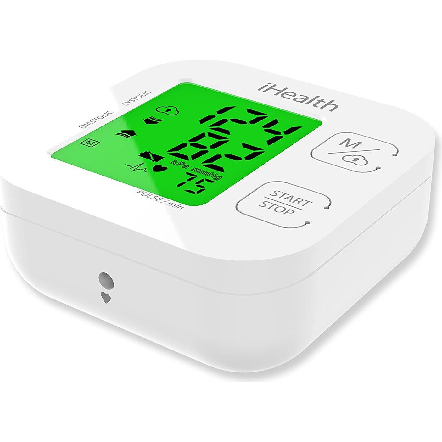 iHealth, Sfigmomanometro, Traccia (Sfigmomanometro per braccio)