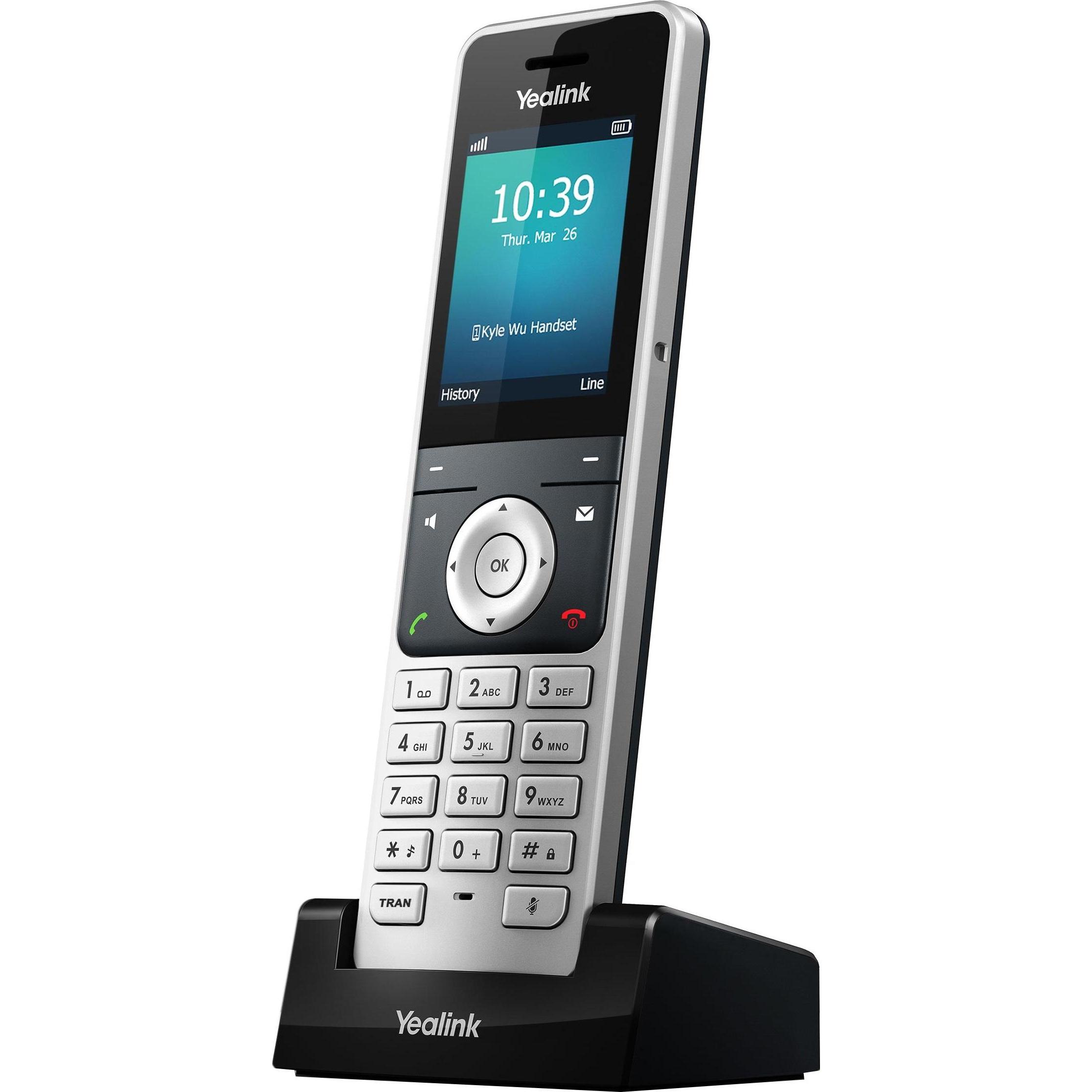 Yealink Cornetta W56H, Telefono, Argento