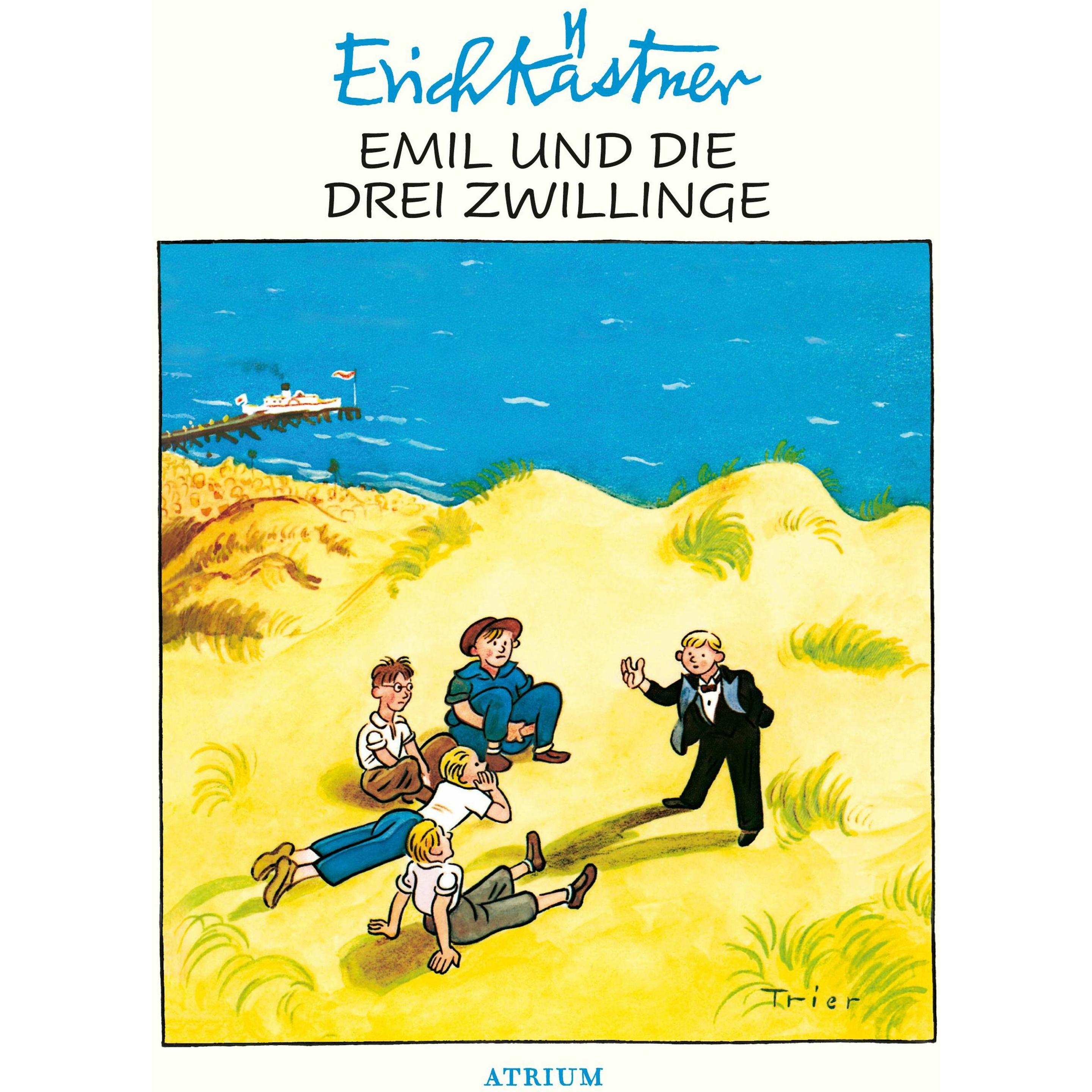 Emil und die drei Zwillinge: Il Libro per Bambini di Erich Kästner